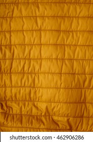 A Full Page Of Yellow Quilted Sleeping Bag Fabric Texture