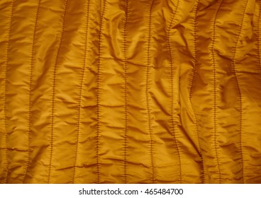 A Full Page Of Yellow Quilted Sleeping Bag Texture