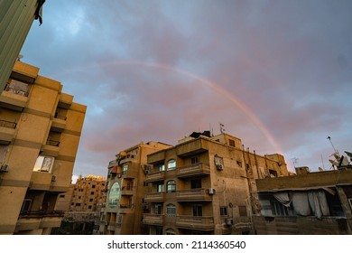 Full Rainbow Circle In Egypt