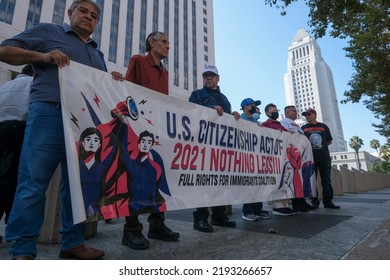 The Full Rights For Immigrants Coalition Holds A News Conference ``to Call On The U.S. Congress To Support President Joe Biden's U.S. Citizenship Act Of 2021,'' Aug. 23, 2022 In Los Angeles.