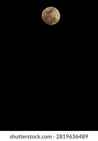 full silver moon clear sight