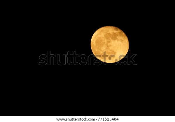 Full Supermoon, also called a Cold Moon at in\
the Northern Hemisphere.