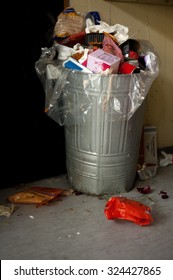 Full Trash Bin Images Stock Photos Vectors Shutterstock