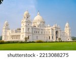 Full view of Victoria Memorial, Kolkata