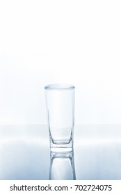 Full Water In Glass, Full Surface Tension, Can't Add More Anything