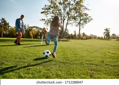 Elementary School Kids Playing Football Field Stock Photo 667950280 ...