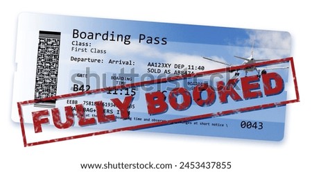 Similar – Image, Stock Photo TOTALLY SOLD OUT total