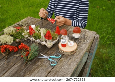 Fun, eco-friendly projects for children using egg cartons and natural supplies.