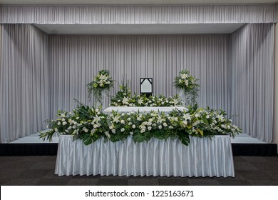 Funeral Flower Altar