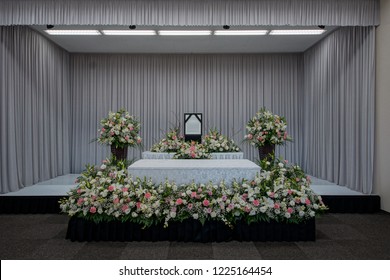 Funeral Flower Altar