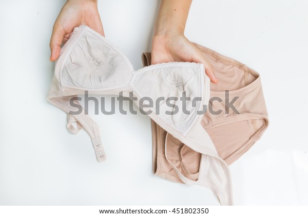 Fungus Underwear Women Dirty On White Stock Photo (Edit Now) 451802350