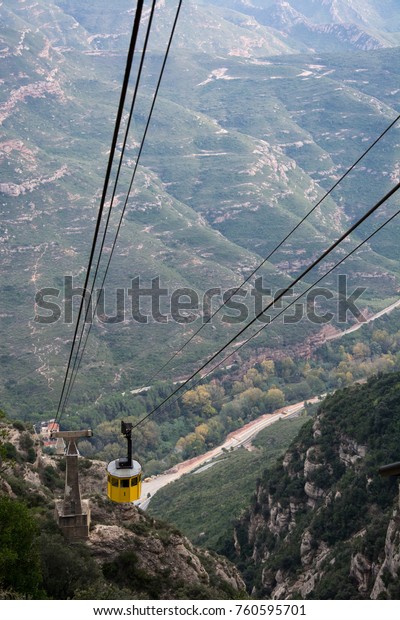 Funicular Aeri De Montserrat Stock Photo Edit Now