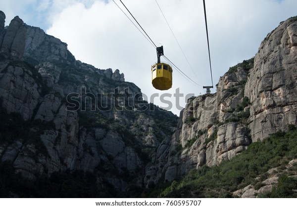 Funicular Aeri De Montserrat Stock Photo Edit Now