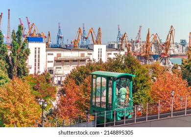 Funicular Railway In Odessa, Ukraine