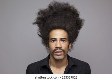 Funky Afro Man Stock Photo 153339026 | Shutterstock