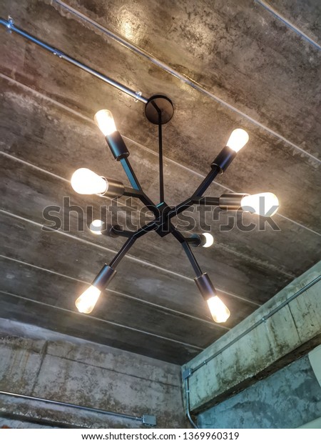 Funky Ceiling Lights Interior Ceiling Lamp Royalty Free Stock Image