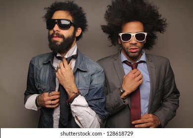 Funky Fashion Afro Men