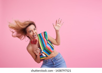 Cheerful sucker