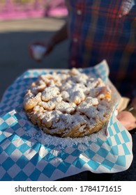 Funnel cake at the county fair