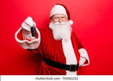 Funny Aged Grandfather Red Traditional Outfit Stock Photo 741061216 ...