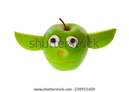 Funny apple figure 
