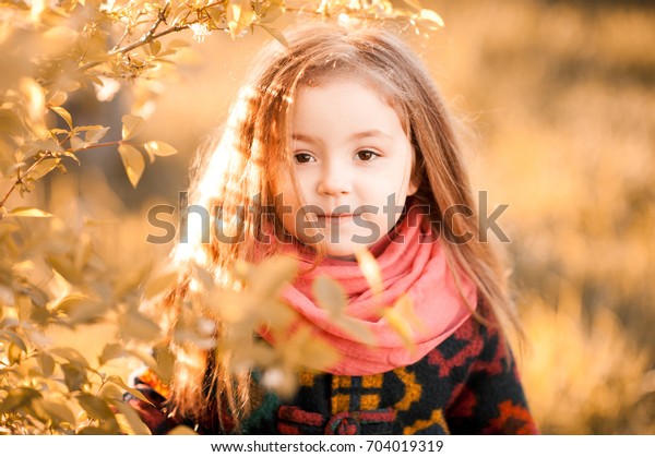 Funny Baby Girl 45 Year Old Stock Photo Edit Now 704019319