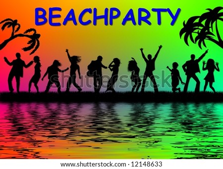 funny beachparty