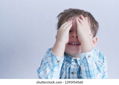 Funny Boy Three Years Old Looks Stock Photo 1295954560 | Shutterstock