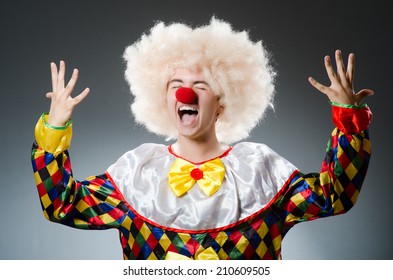 Funny Clown Studio Stock Photo 210609505 | Shutterstock