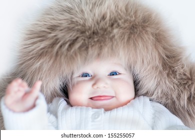 Russian baby girl in 100 Russian
