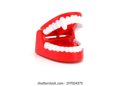 Funny Dracula Teeth Toy.