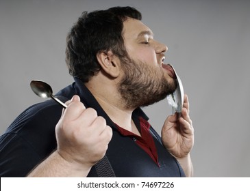 a bbw Lick