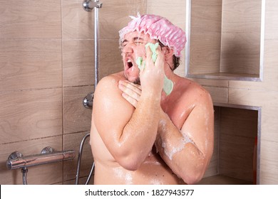 fat gay men shower