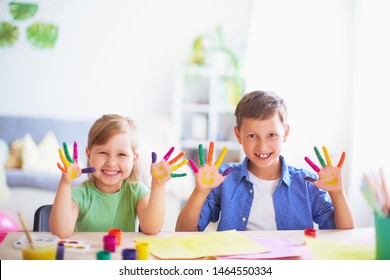 Hand Painting Kids Images Stock Photos Vectors Shutterstock