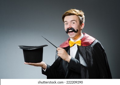 Funny Magician Wand Hat Stock Photo 222209290 | Shutterstock