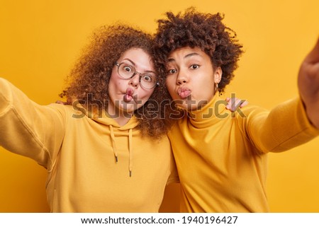 Similar – Image, Stock Photo teenagers and fish