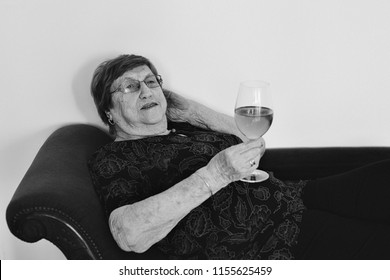 Стоковая фотография 1155625459: Funny Old Women Drinking | Shutterstock