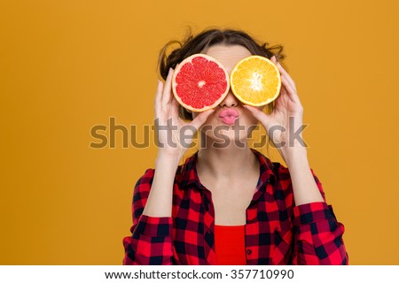 Image, Stock Photo Yellow fruit Food Fruit