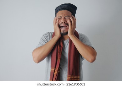 Funny Sad Asian Man Crying Isolated Stock Photo 2161906601 | Shutterstock