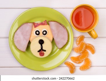 Funny Sandwich For A Child