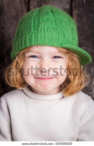 funny green hat