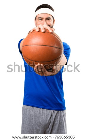 Similar – Image, Stock Photo back and forth Dribbling