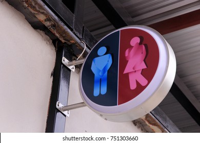Funny toilet Signs