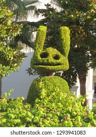 Funny Topiary Sculpture