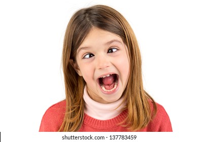 Girl Funny Face Images Stock Photos Vectors Shutterstock