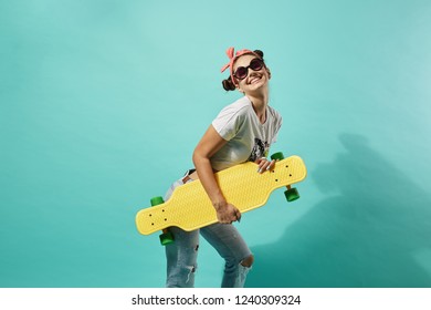 Download Skate Board Yellow Images Stock Photos Vectors Shutterstock PSD Mockup Templates