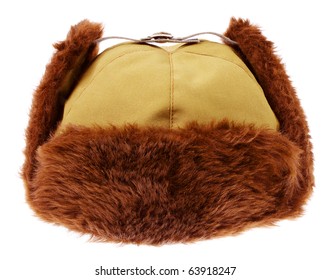 Fur Cap For Winter Weather.