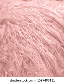 fur soft texture dusty rose pink background