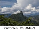 fura and tena hills in Pauna Boyaca, Colombia