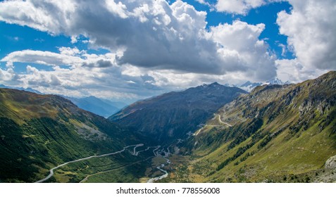 Furka Pass Drive Switzerland Swiss Alps Stock Photo 778556008 ...